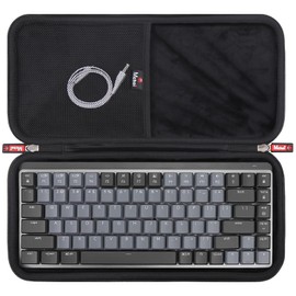 Mchoi MX Keyboard Case Suitable for MX Mechanical Mini Wireless Illuminated Keyboard, Shockproof Waterproof Keyboard Travel Protective Case (Black, Case for MX Mechanical Mini)