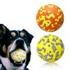 Cian 2Pack Dog Ball Toys for Aggressive Chewers, Bite Resistant