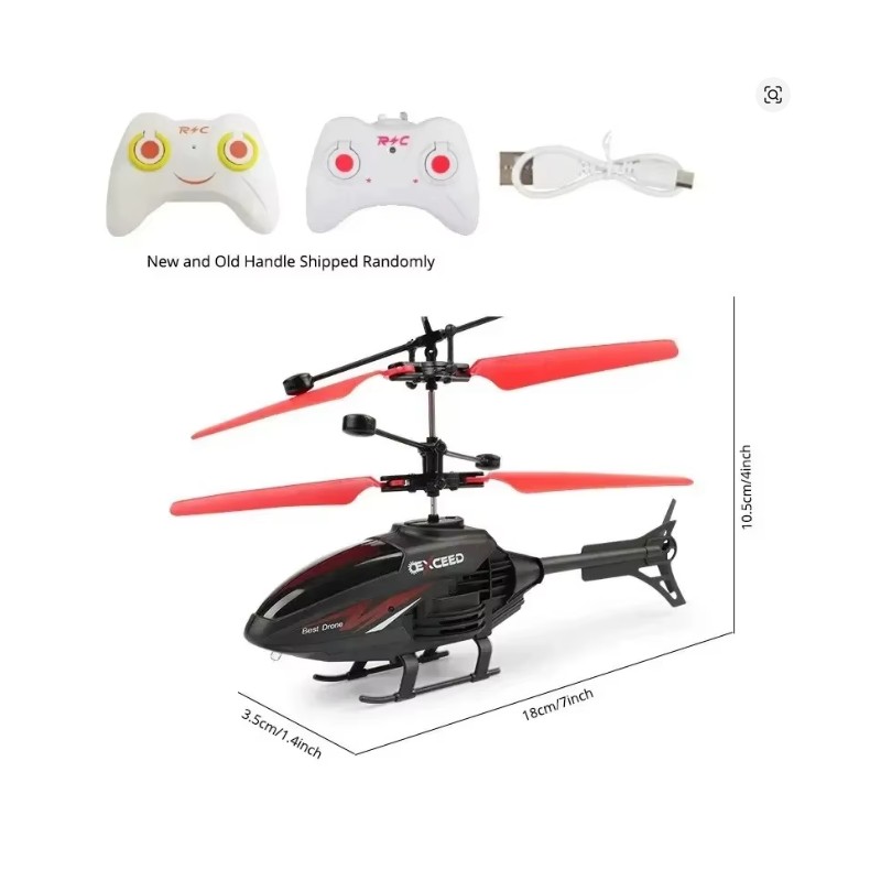 Toolzia Gesture Control RC Helicopter with LED Light