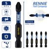 5 x Rennie Tools 50mm Long PH2 Impact Screwdriver Driver