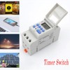 THC15A Programmer Relay Switch, 12V Digital Timer Programmable Timer with