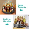 YYYFEI Susan Turntable,Lazy Susan,360-Degree Rotatable Spice Rack Organiser Pantry Turntable,Glides