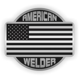 Unbranded/Generic 10 pack - AMERICAN WELDER Vinyl Hard Hat Stickers Welding Helmet Decals Lot Bulk