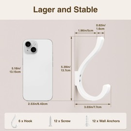 jockcaras White 6 Pack lv Hook