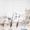 KAiSnova Steam Mop Replacement Pads Compatible with GorFanty GF-6610B/GF-6610, Washable