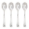 Creative Converting Plastic Spoons, One Size, Metallic