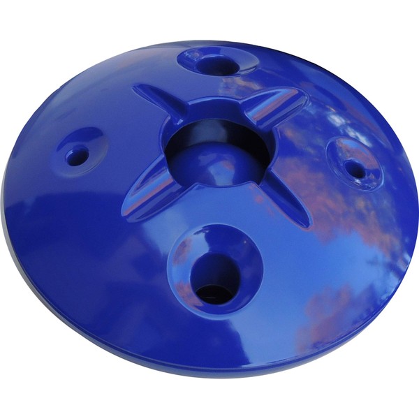Large 8 Inch Commercial Quality Melamine Windproof Ashtray - Royal