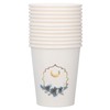 48Pcs Eid Mubarak Paper Cups Eid Mubarak Style Disposable Sturdy