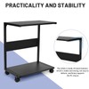 Bfttlity PC Stand Computer Tower Stand 2-Tier Metal CPU Holder