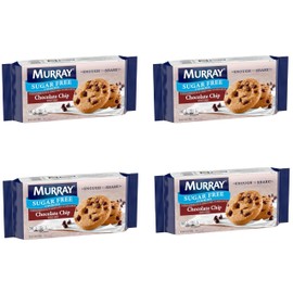 Generic Murray. Sugar Free Cookies - Chocolate Chip - 8.8 Oz Tray - Pack of 4