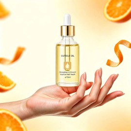 Nail Cuticle Oil & Nail Oil with Organic Vitamin E & B, 15 ML