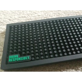 El Espolon Hornitos Tequila Rubber Bar Mat Spill Rail Runner Brand New 24" x 3.5" - R525