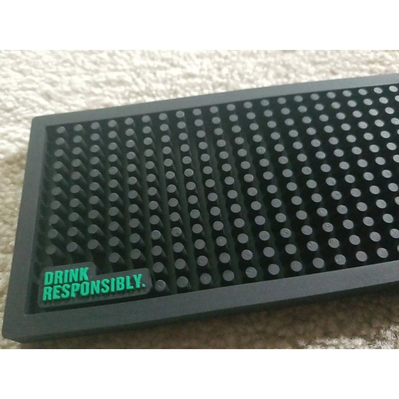 El Espolon Hornitos Tequila Rubber Bar Mat Spill Rail Runner
