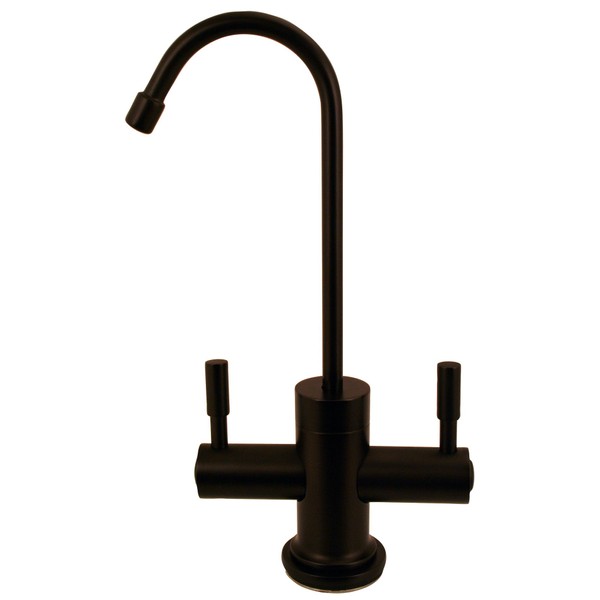 Westbrass Contemporary Two Handle Instant Hot/Cold Water Dispenser Faucet, Oil