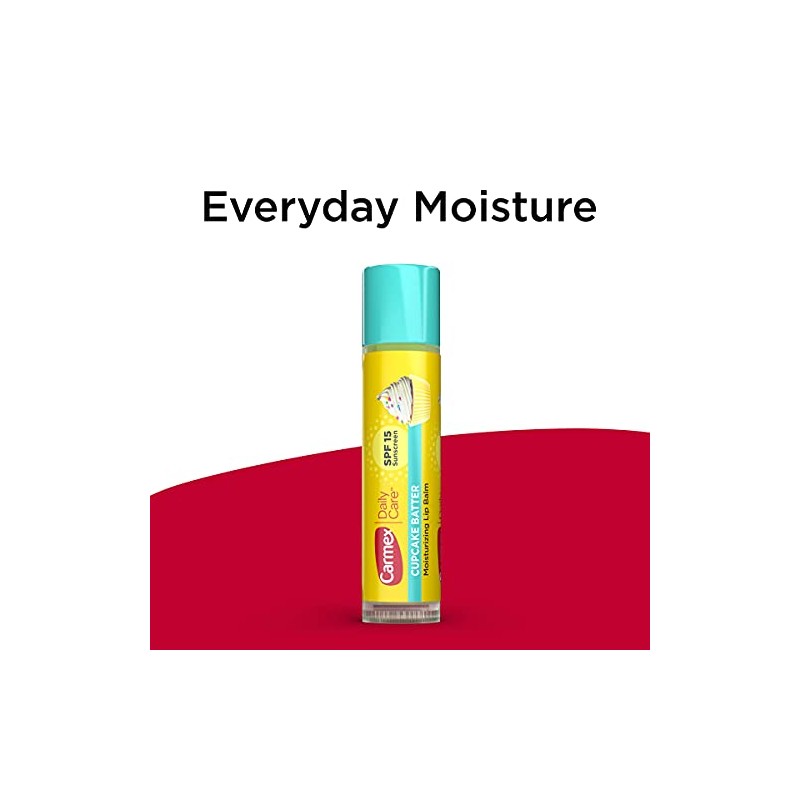 Carmex HOTIME Daily Care Moisturizing Lip Balm with SPF 15,