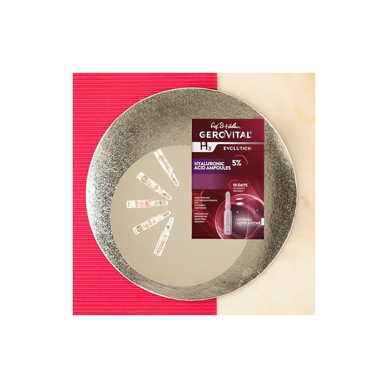 GEROVITAL H3 EVOLUTION Hyaluronic Acid Ampoules with Superoxide Dismutase for