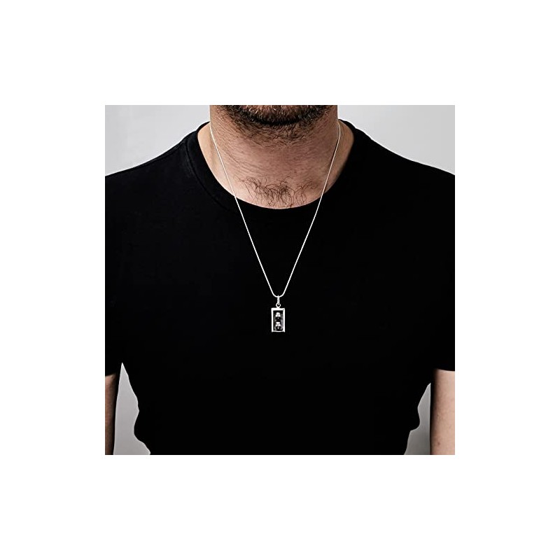 Treasure Bay Men's Women's 925 Silver Skulls Pendant Biker Jewellery