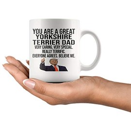 Yorkshire Terrier Dad, Yorkshire Terrier Gift, Yorkshire Terrier Gift For Men, Yorkshire Terrier Mug