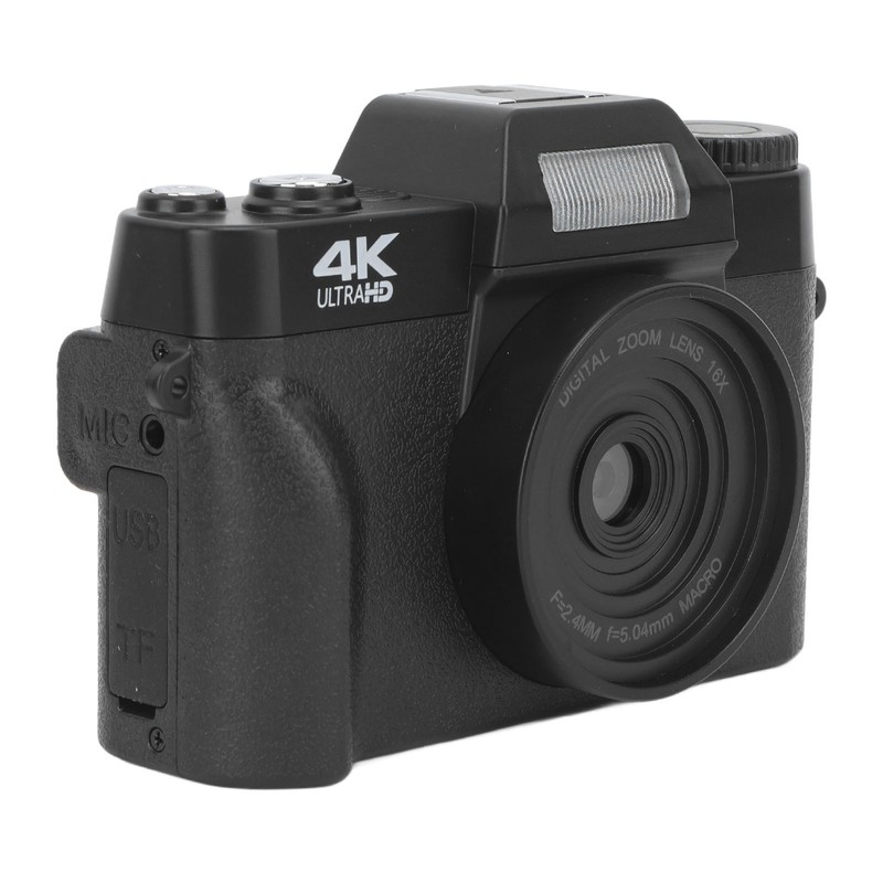 Digital Camera with Microphone Fill Light 1500mAh 3 In 16x