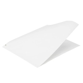 Restaurantware Bag Tek 10" x 9" Double Open Bags 100 Large Deli Paper Sheets - Disposable Greaseproof White Paper Deli Wrap Liners For Snacks Cookies And More