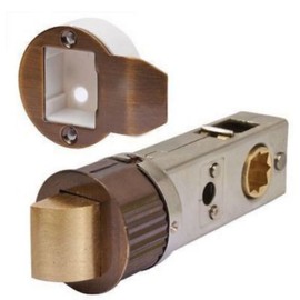 Excel DH2295 76mm Passage SmartLatch Tubular Latch, Antique Brass