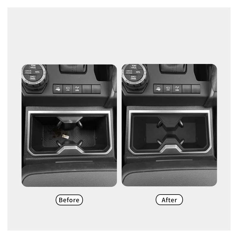GDCELPA Cup Holder Insert for Toyota 4Runner Accessories 2025 2026