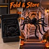 Giant Halloween Spider Decoration, Bendable Legs, Indoor Outdoor Yard Porch