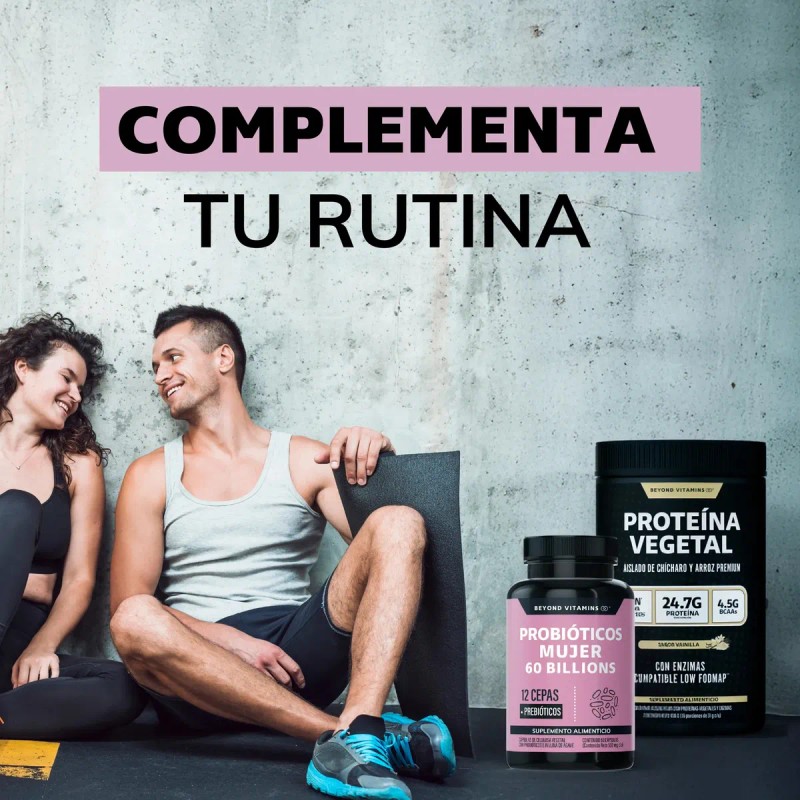 Probióticos Mujer Billion Prebióticos Prebiotic Inulina Agave Cepas Beyond Vitamins