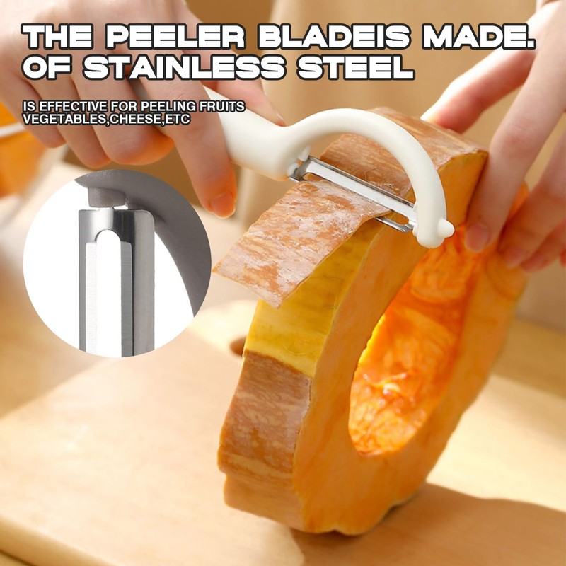 Pack of 4 Peeler, Replacement Blade for SchäLef, Replacement Blades