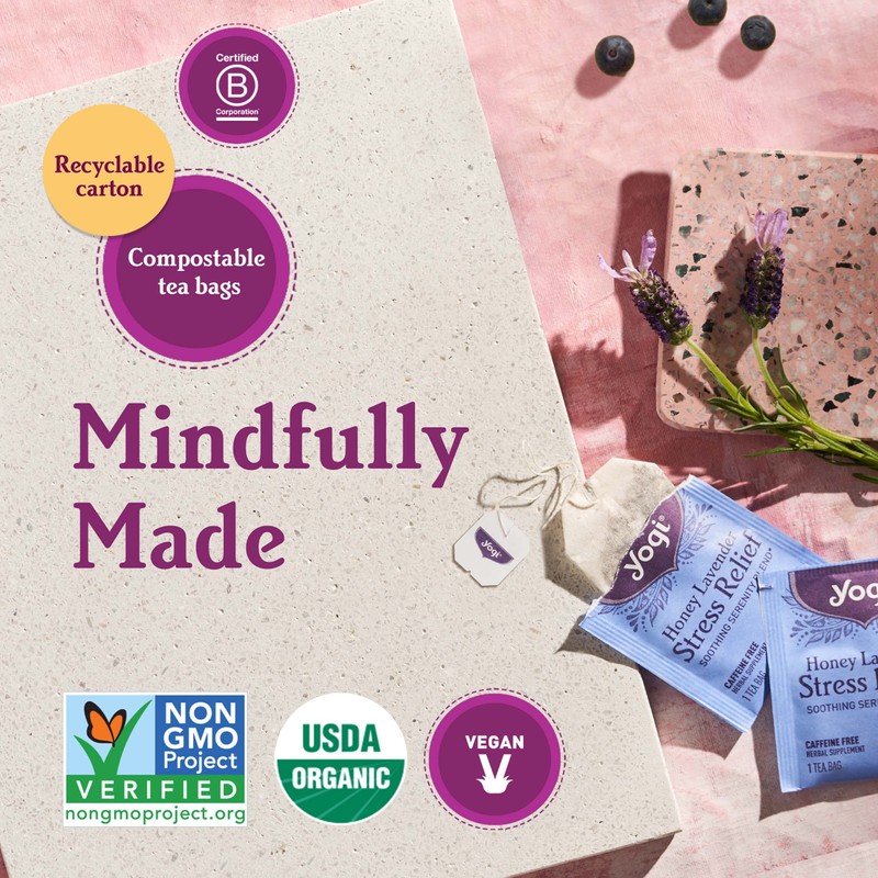 Yogi Tea - Relaxed Mind (6 Pack) - Supports Tranquility