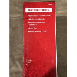 Home Accents Holiday 300L Clear Incandescent Mini Lights