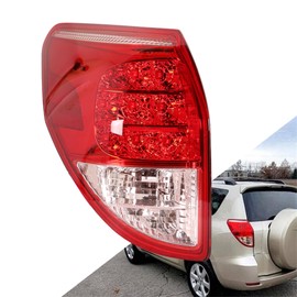 waltyotur Rear Brake Tail Lamp Replacement for 2006-2008 Toyota RAV4 Tail Light 8156142100, TO2818127 Left Driver Side