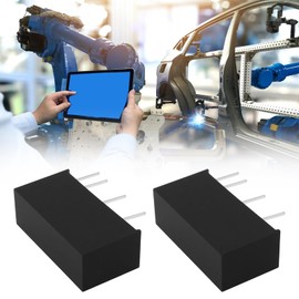 Create idea 2 Stück B1212S-2W 4-poliges Isoliertes Leistungsmodul-Relais 20 X 14 Mm für die Heimautomatisierung Industrieller Steuerwiderstand Schwarz