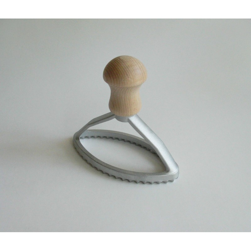 Tredoni 10.5x5cm Oval Ravioli Pasta/Dough Stamp Cutter, Cookie Stamp