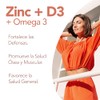 Natgel Zinc con Vitamina D3 y Omega 3