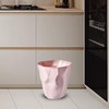 Milageto Trash Can Waste Paper Bin Household Dust Bin Without