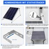 6-25 cm Set of 4 Adjustable Solar Panel Brackets with