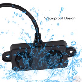 Ultrasonic Distance Sensor 3 to 450cm Ranging Waterproof Ultrasonic Detector DC 3.3V to 5V Ultrasonic Range Detector for Robot UART Controlled