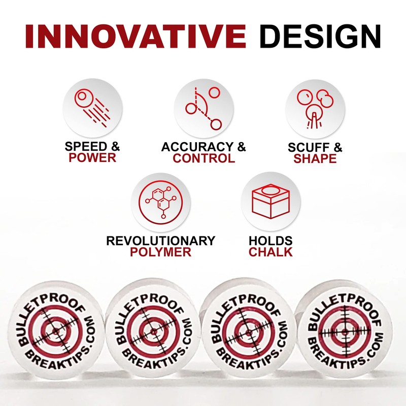 Bulletproof Break Tips - Polymer Break & Jump Tip |