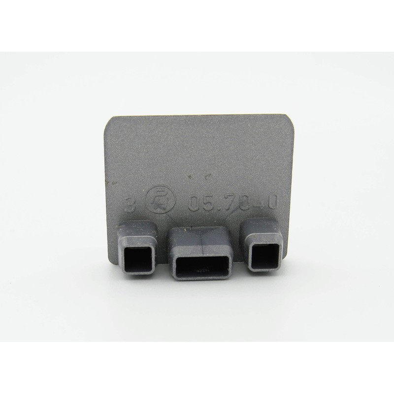 Nobilia 2 x End Cap for 25 mm Cheek Shoe