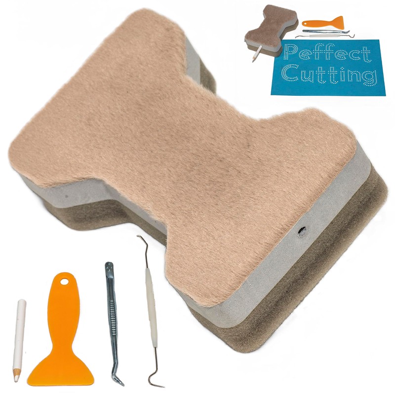 GLOCTO Rhinestone Brush Tool to Spread Rhinestones for Rhinestone Templates