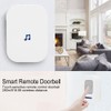 Wireless Smart Doorbell Remote 918.6ft Range Waterproof Door Chimes