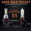 AUIMSOCO 9006 HB4 led Headlight Super Bright Bulbs Kit Low