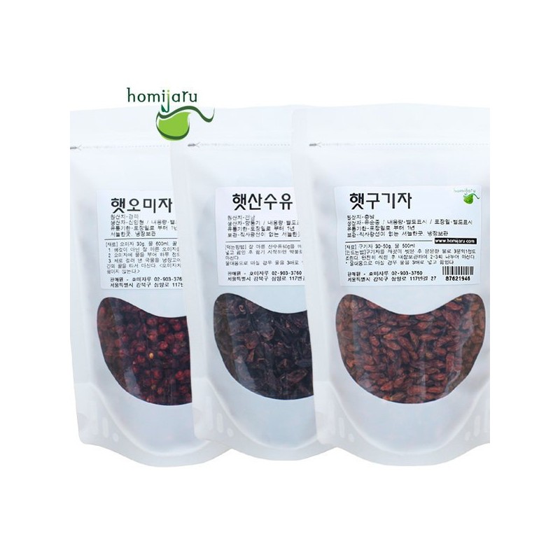 오미자 국산 오미자100% 햇오미자 Korean Omija 100% Fresh Omija