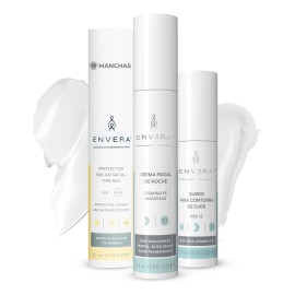 Kit Despigmentante Protector Solar+suero Ojos+crema De Noche