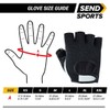 Send Sports Tech Weave Fabric Training Gym Gloves, GOOD TRAINING