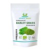 Herbal Magic's Organic Barley Grass Powder-Irrestibily Delicious.Sparkle Your Smoothies,Milkshakes,Recipes.Nutritious wholefood