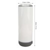 Sublimation Tumblers 20oz Straight Detachable Bluetooth Speaker Tumblers Portable Insulated