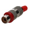 kenable Phono RCA Inline Female Socket Audio Cable Solder Terminal