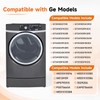 LEYURISE 4Pcs Dryer Roller Kit Compatible with GE Front Load